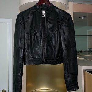 Leather jacket